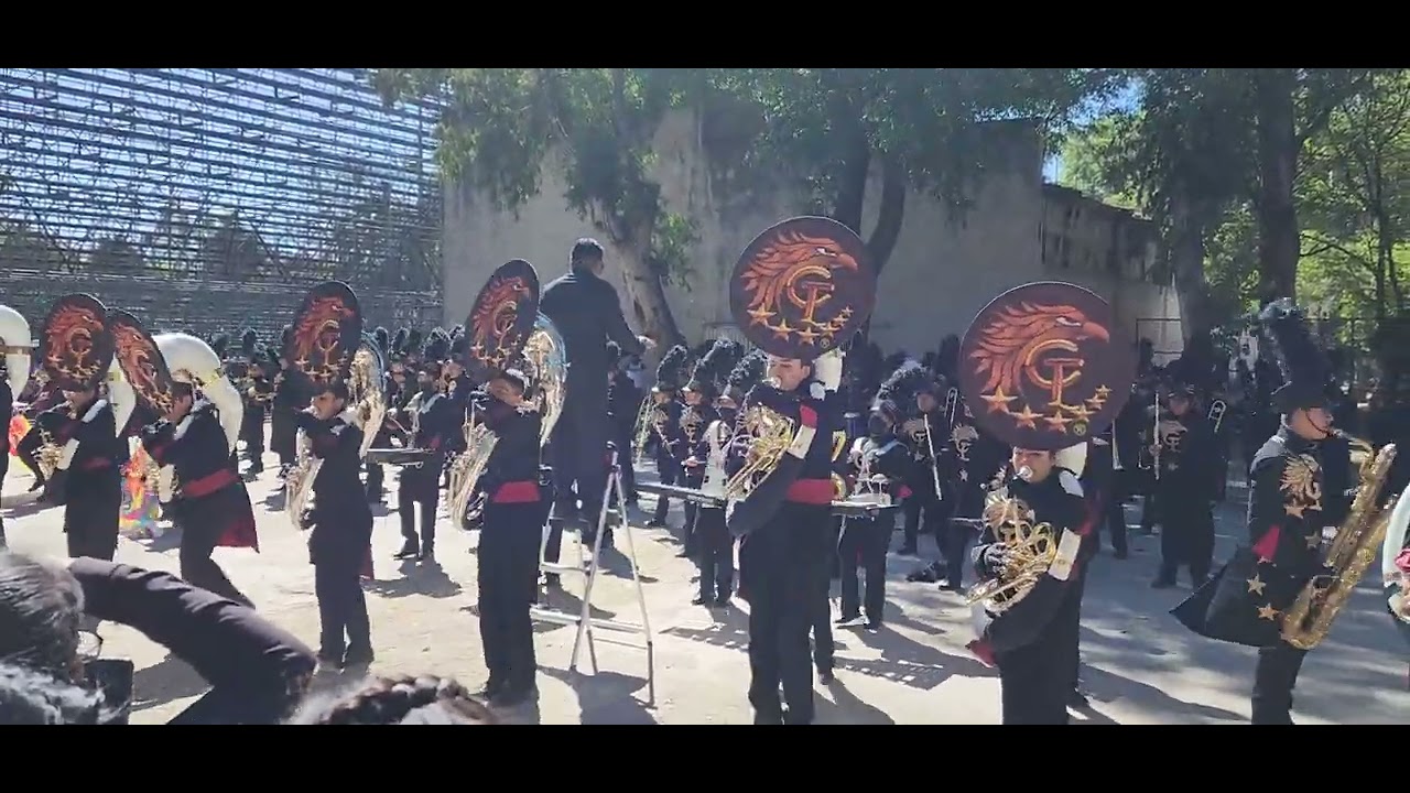 AGUILUCHOS MARCHING BAND 66 aniversario 