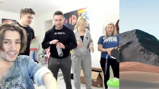Surprise Visit by Ludwig, AustinShow at xQc House