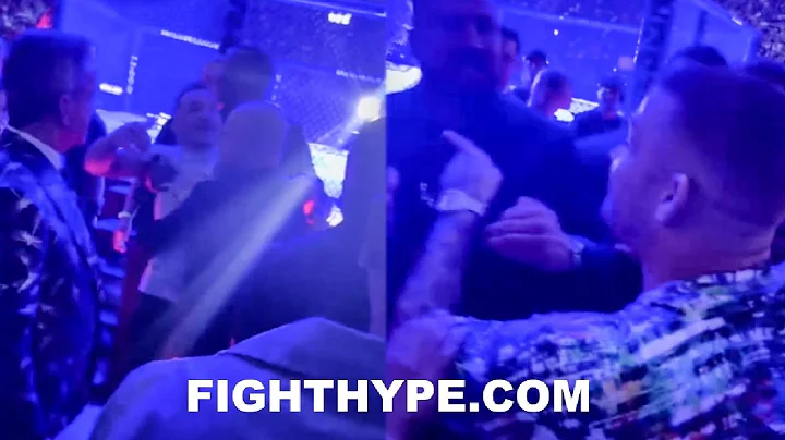 DUSTIN POIRIER & MICHAEL CHANDLER NEARLY BRAWL, SEPARATED AT UFC 276: “I WILL F**K YOU UP”