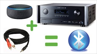 How to connect Amazon Alexa to old or new amplifier for Bluetooth