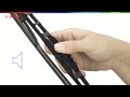 Bosch Wiper Blades Assembly Instructions | Scheibenwischer Montageanleitung KWBA055