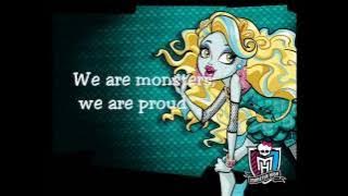 Monster High - We are monsters (Lyrics)