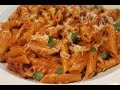 Penne with Homemade Vodka Sauce: Dinner for Two | I Heart Recipes