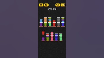 Cup Sort Puzzle Level 1330 | Water Sort Puzzle Level 1330 | Ball Sort Puzzle Level 1330 All the same