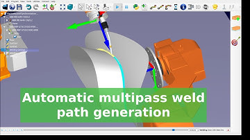 weldslicer - automatic robot multilayer/multipass welding - simulation