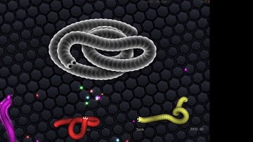 Slither io (SERVER FULL OF BOTS!? 1ST!!)