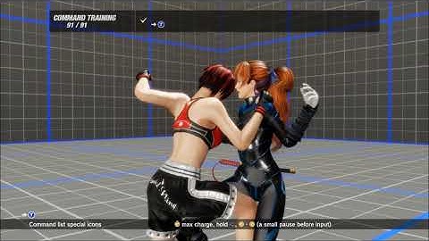 Dead or Alive 6 - Mila Move List (Command Training / Secret Moves)