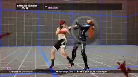 Dead or Alive 6 - Mila Move List (Command Training / Secret Moves)