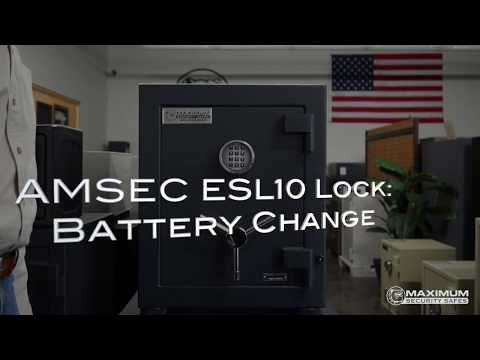 Vidéo: Comment changer la batterie de mon coffre-fort amsec ?