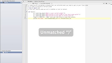 Final Grade Calculator - Python 2.7