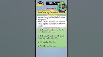Question 11 Life Process Class 10 Assertion & reasoning  #boardexam2024  #biology