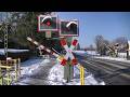 Spoorwegovergang Grafing (D) // Railroad crossing // Bahnübergang