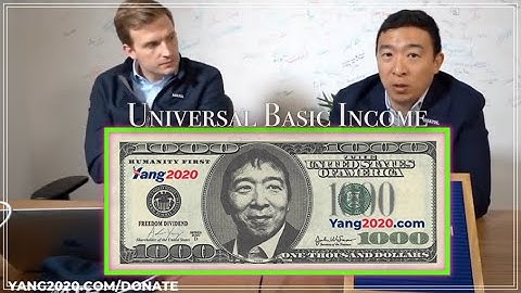 Universal Basic Income Explained by Andrew Yang