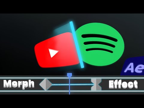 How To Morph Anything - (Text, Shapes & Icons) In After Effects