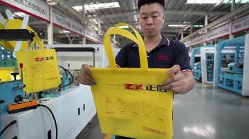 Non woven box bag making machine 5-in-1