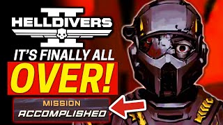 The Helldivers Have Saved The Galaxy!