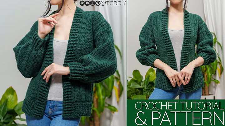 How to Crochet a Cardigan | Pattern & Tutorial DIY