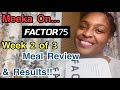 Factor 75 Meal review: week 2