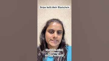 Stripe built their blockchain #stripe #blockchain #trending #crypto #shorts #youtubeshorts #reels