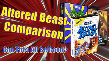 Altered  Beast Comparison