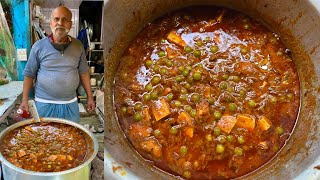 अब घर पर बनाओ ढाबे वाला मटर पनीर , हलवाई से सीखो मटर पनीर बनाना - MATAR PANEER Recipe