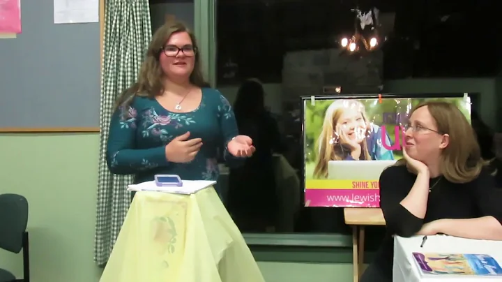 JGR Summer 5778 Banquet - JGR Alumna Melissa Kearn...
