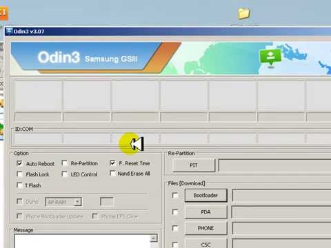 odin 3.07 for windows 10