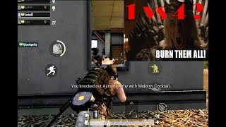 PUBG | Sambaa62 burn them all | 1 vs 16 vs The zone