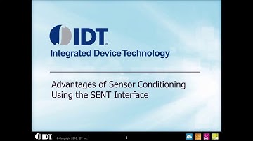 Introduction - SENT 3.0 PROTOCOL Interface (Single Edge Nibble Transmission) and Sensor Conditioning