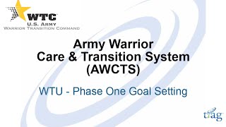 AWCTS WTU Phase One Goal Setting