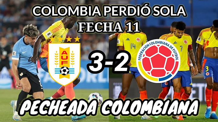 ANÁLISIS Uruguay vs Colombia (3-2) | Fecha 11 | Eliminatorias rumbo al Mundial 2026
