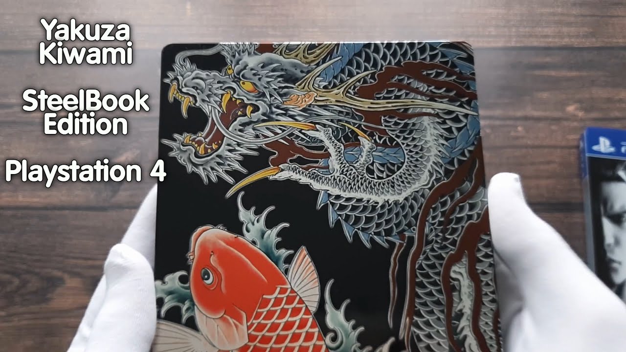 Yakuza Kiwami Steelbook Edition PS4 PS5 Jeu Complet FR Comme Neuf