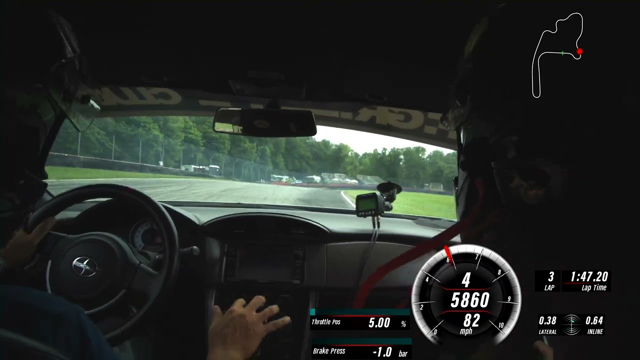 Drift/Grip Taxi session at Mid Ohio - Gridlife 2023