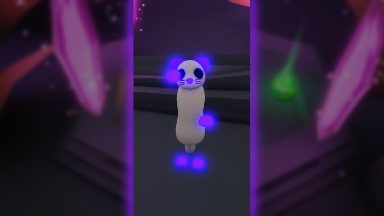 Мега неон горностай в Адопт ми ❄️ | Roblocamp | 