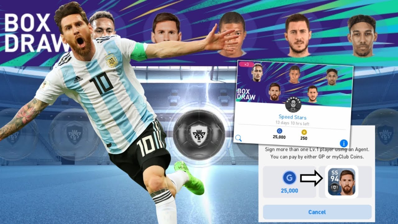 Easy trick to get Thunder ball in Speedstars boxdraw pes 2019