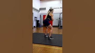 Dumbbell Goblet Squat 1 1/2 Rep