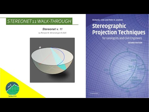 Tutorial: Stereonet 11 [Walk-through] || Download Stereographic Projection Book For Geologist