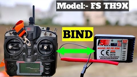 How to bind transmitter with receiver? 🔄 FS TH9X.