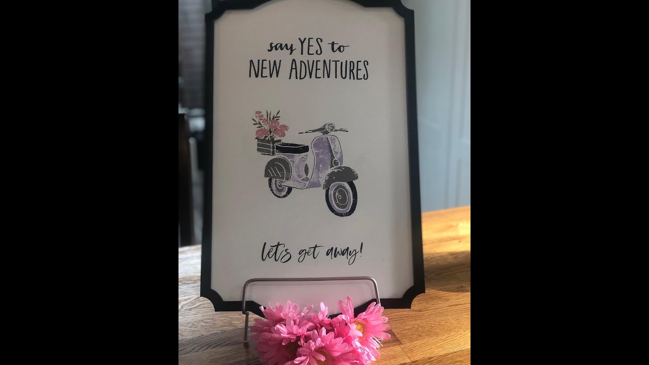 Chalk Couture Let's Get Away on Odette DIY ChalkArt HomeDecor YouTube