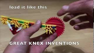 How To Build Automatic Knex Gun In 2 Min