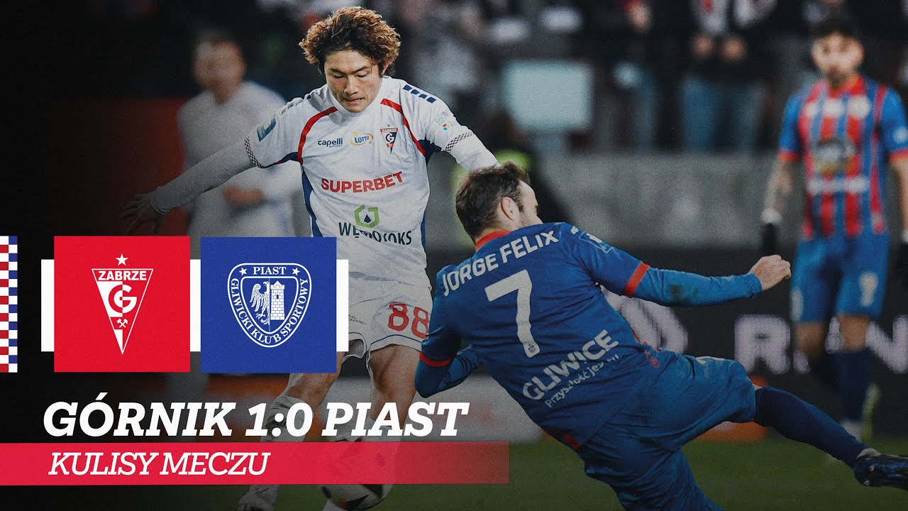 Zwycięstwo w końcówce! Kulisy meczu: Górnik Zabrze - Piast Gliwice (24.11.2024)