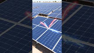 ⚡High voltage solar panel ⚡ megawatt solar plant ⚡ #electrical #solarconverter #solarrepair #stringi