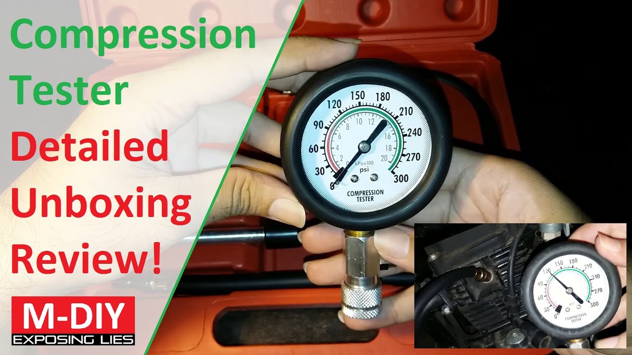 How To Check Engine Compression Using Compression Tester???