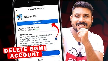 How to Delete BGMI Facebook Account | BGMI Account Delete Kaise Kare