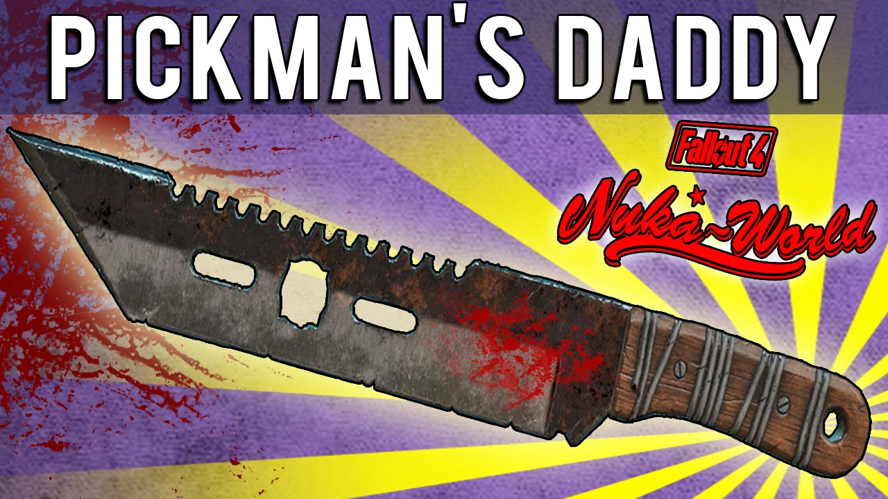 THE BEST MELEE WEAPON IN FALLOUT 4 NUKA WORLD YouTube