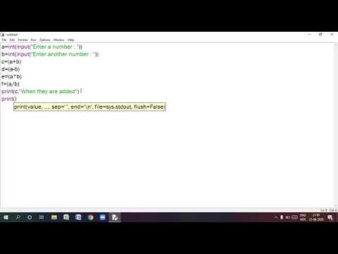 How to make a calculator in python