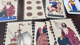 Breaking in a New Historic Tarot Deck & a Few Readings screenshot 3