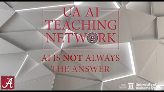 AI Is Not Always the Answer