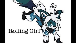 Rolling Girl Meme - Attack for Artfight