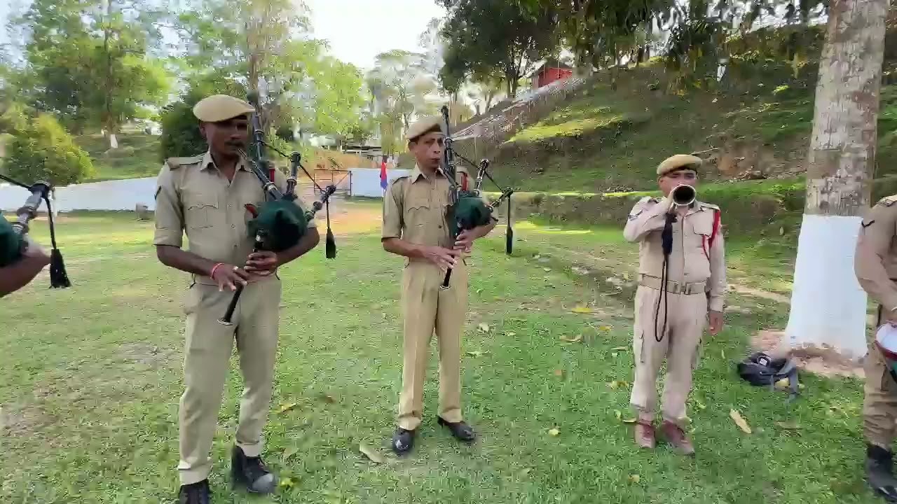 Riot control drill practice 